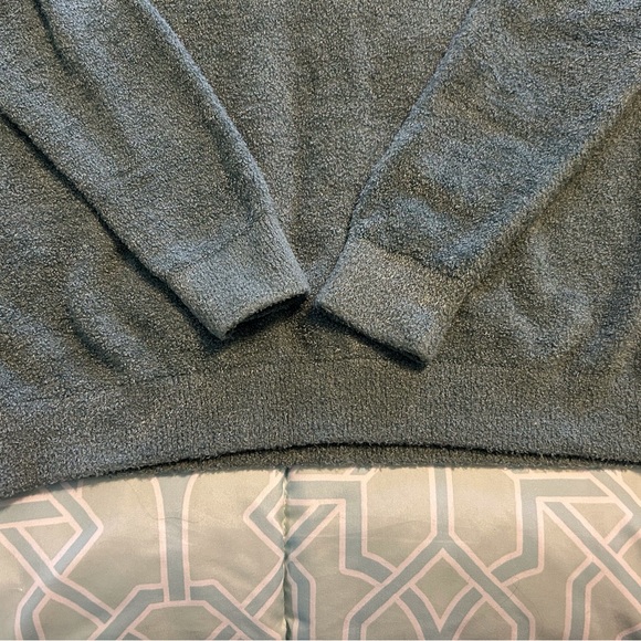 Barefoot Dreams Cozy Chic Lite Ribbed Collar Pullover - Picture 6 of 8